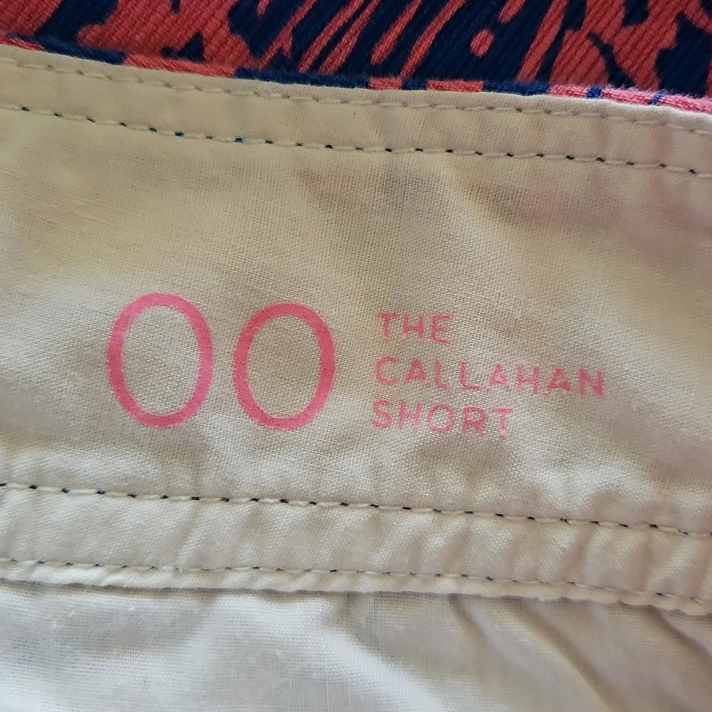 Lilly Pulitzer The Callahan Shorts Zebra Pink Blue Size‎ 00